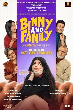 Binny and Family 2024 Hindi Audio